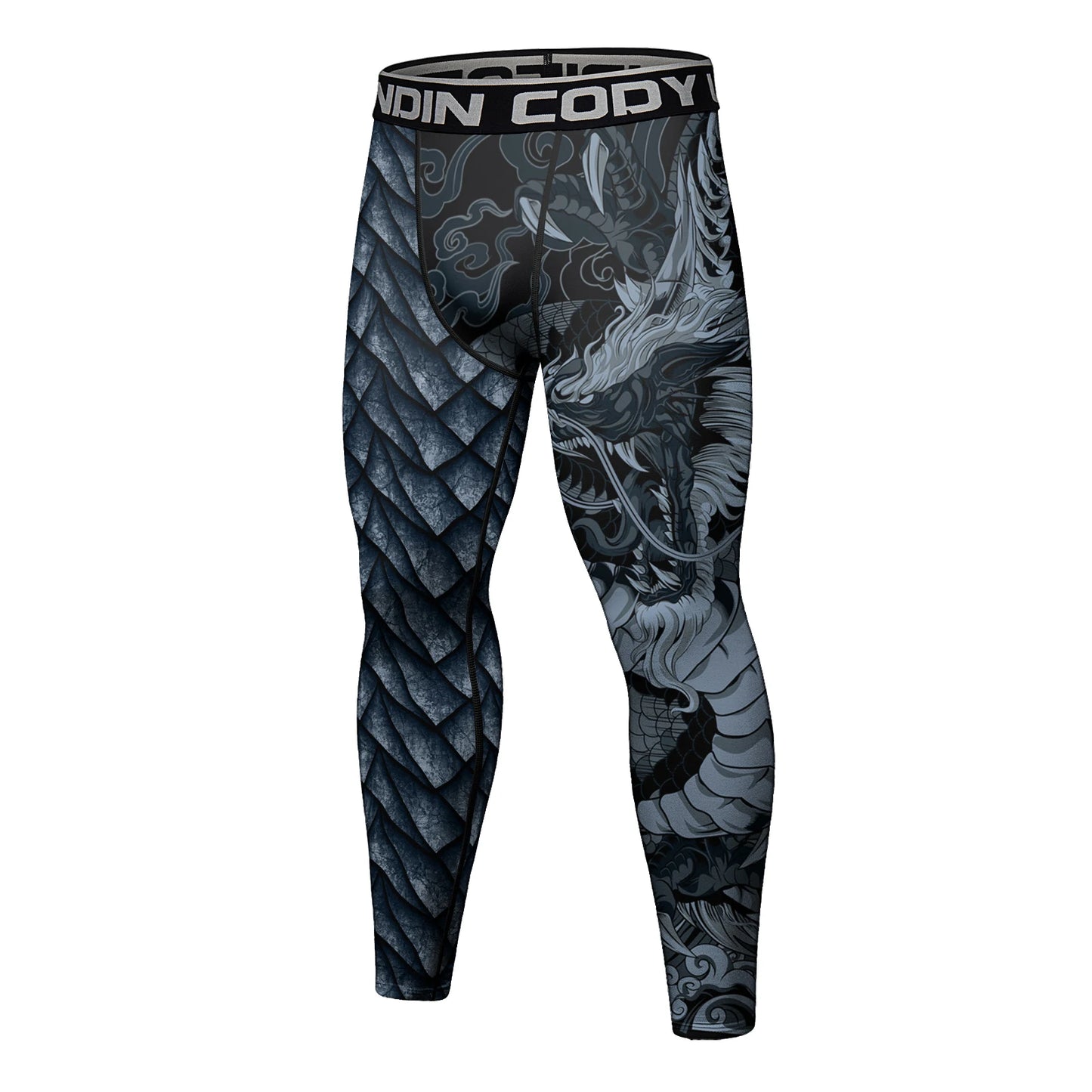 Cody Men Grappling Wear With Print  Jiu Jitsu No Gi Bjj Rashguard Exercise Polyester Sportswear MMA Running Gym Clothes