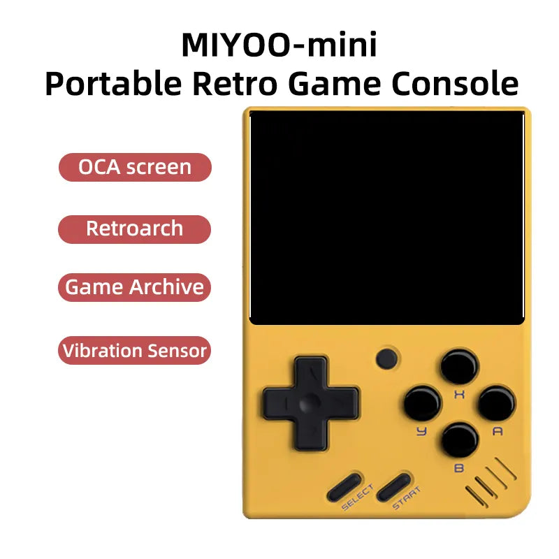 V4 Portable Retro Handheld Game Console 2.8Inch IPS Screen Video Linux System