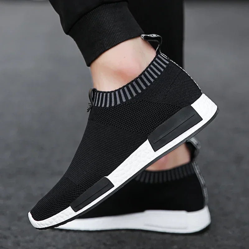 Men's Slip on Sock Sneakers 38-47 Super Light Breathable Shoes