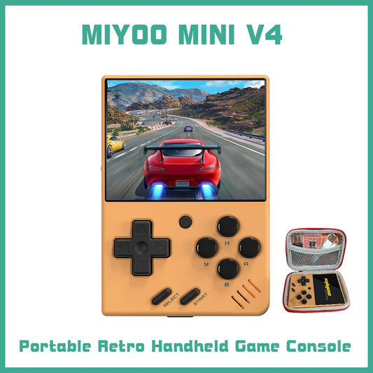 V4 Portable Retro Handheld Game Console 2.8Inch IPS Screen Video Linux System