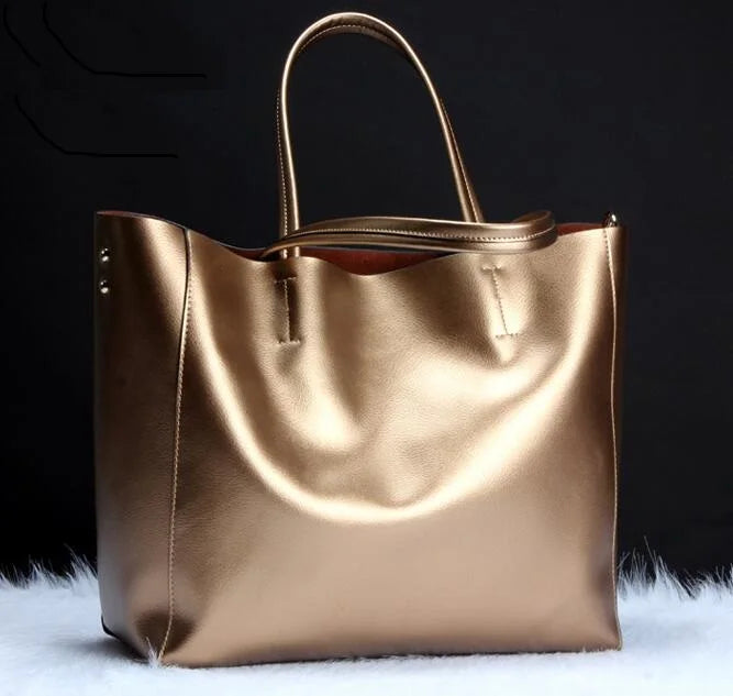 L4008 Genuine Leather Fashion Handbags for Ladies