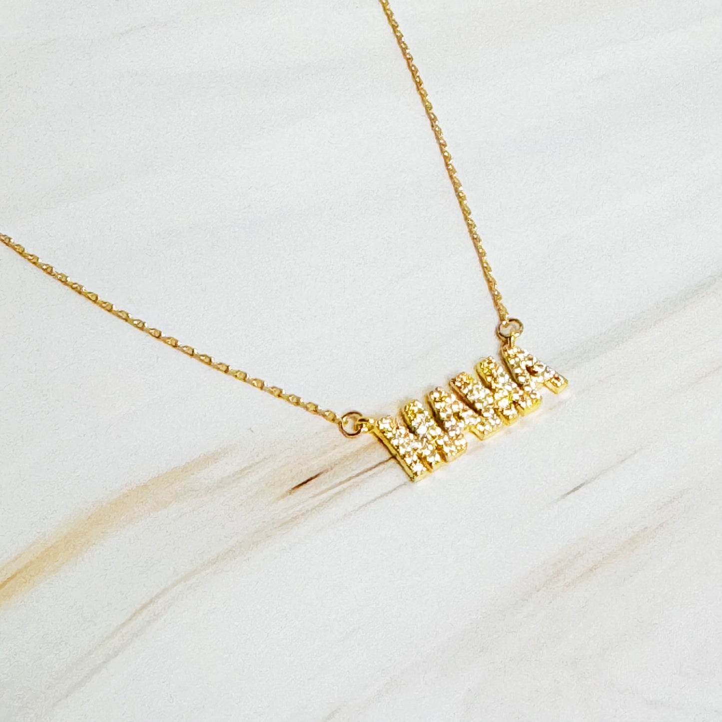 Shiny Mama Necklace