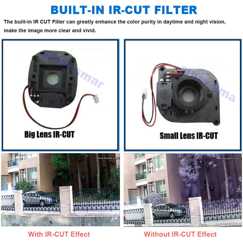 Surveillance Infrared Camera 2MP AHD CCTV Camera Security Outdoor Bullet Cameras