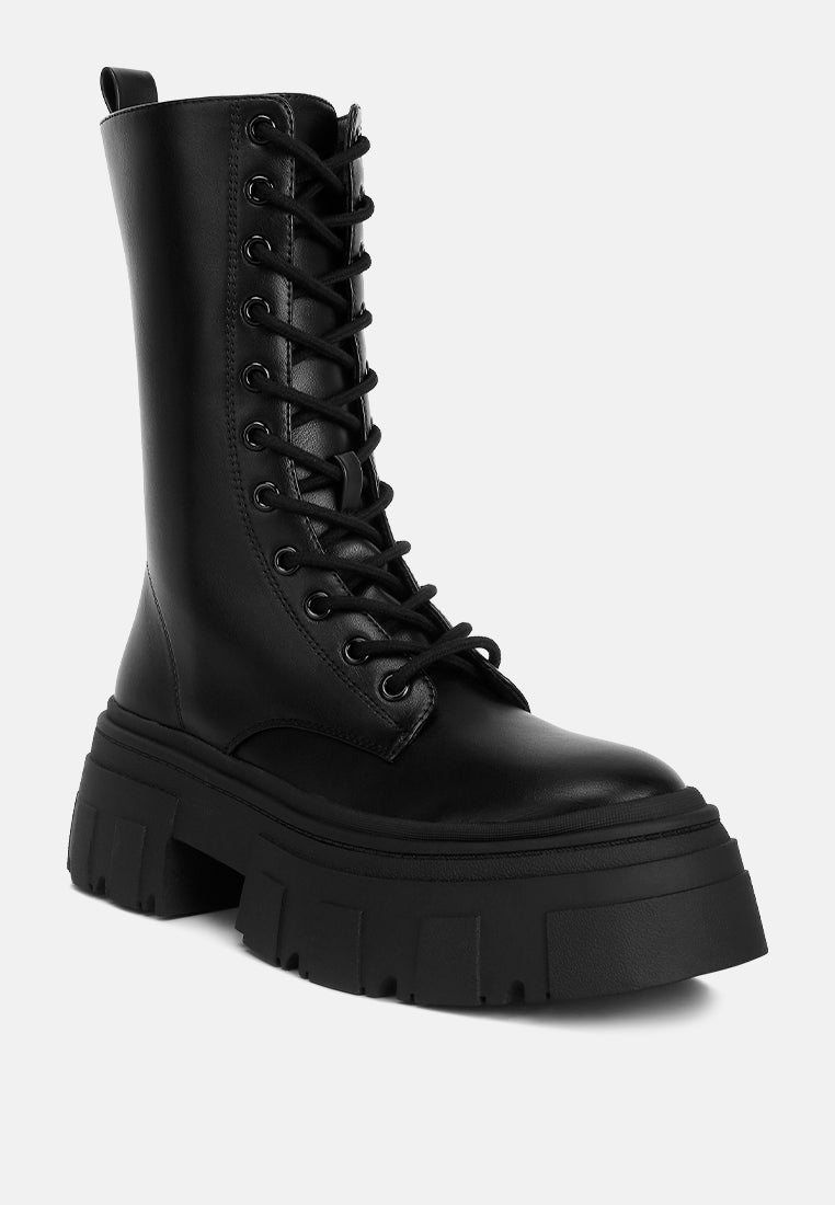 Tatum Combat Boots by Ruw