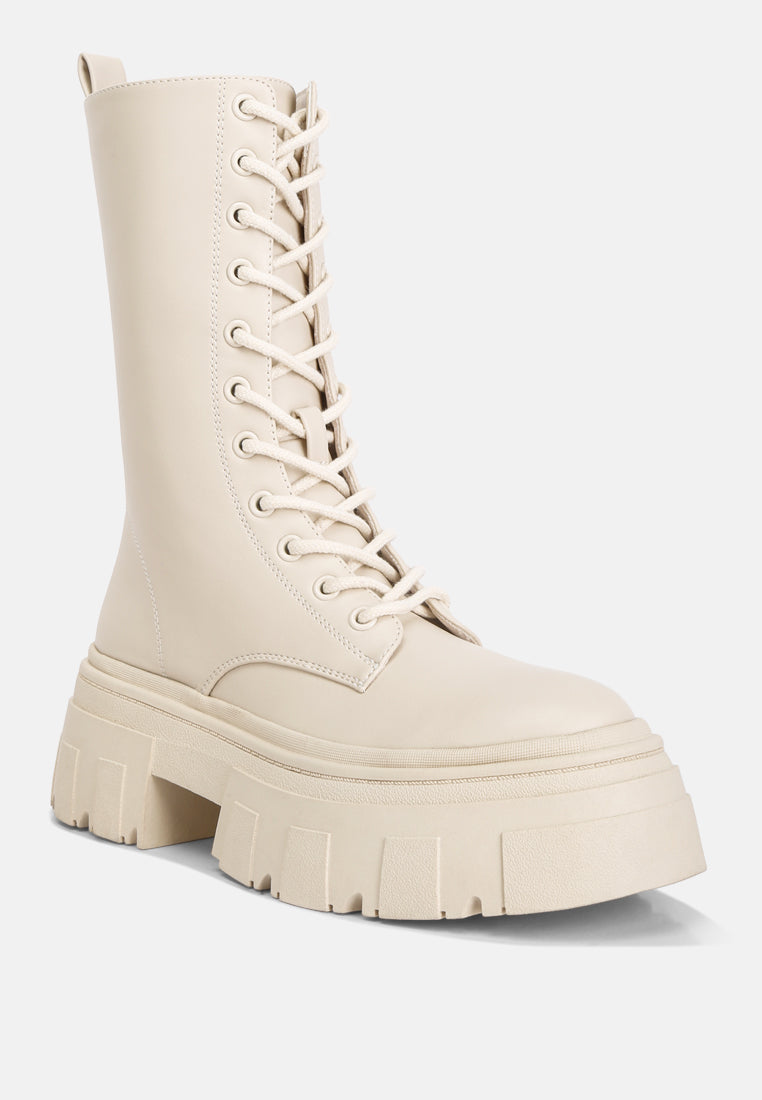 Tatum Combat Boots by Ruw