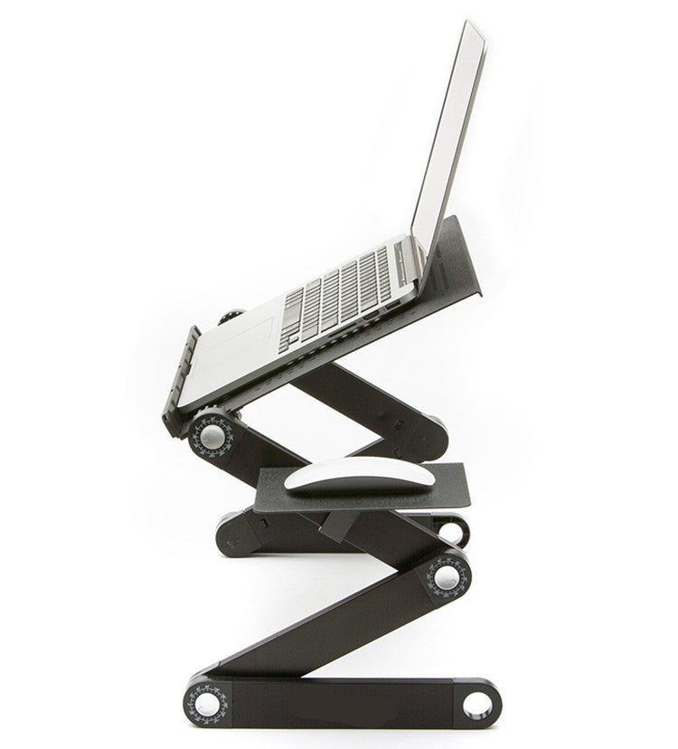 Portable Computers Desk Adjustable Folding Aluminum Laptop Stand