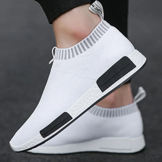 Men's Slip on Sock Sneakers 38-47 Super Light Breathable Shoes