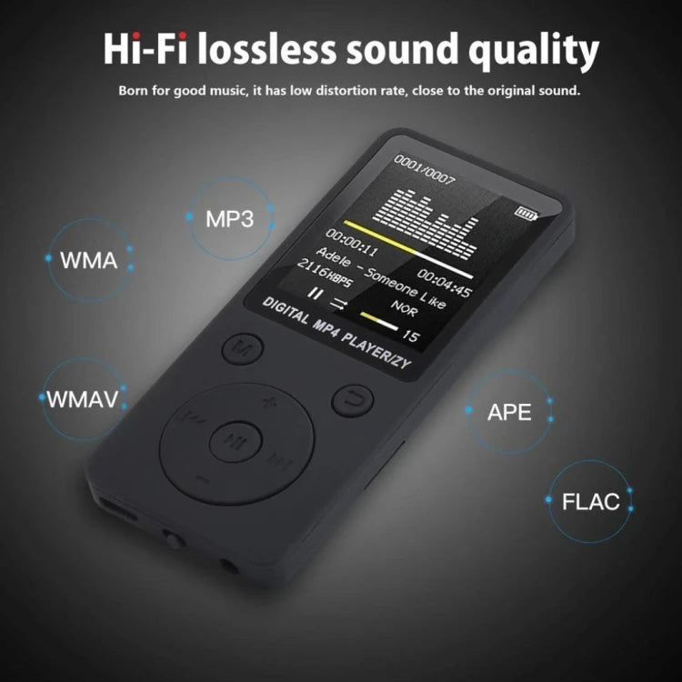 Portable MP4 Music Player Radio FM