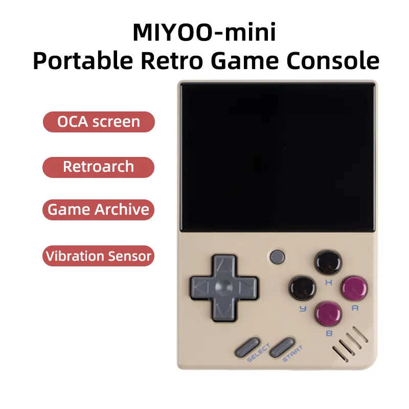 V4 Portable Retro Handheld Game Console 2.8Inch IPS Screen Video Linux System