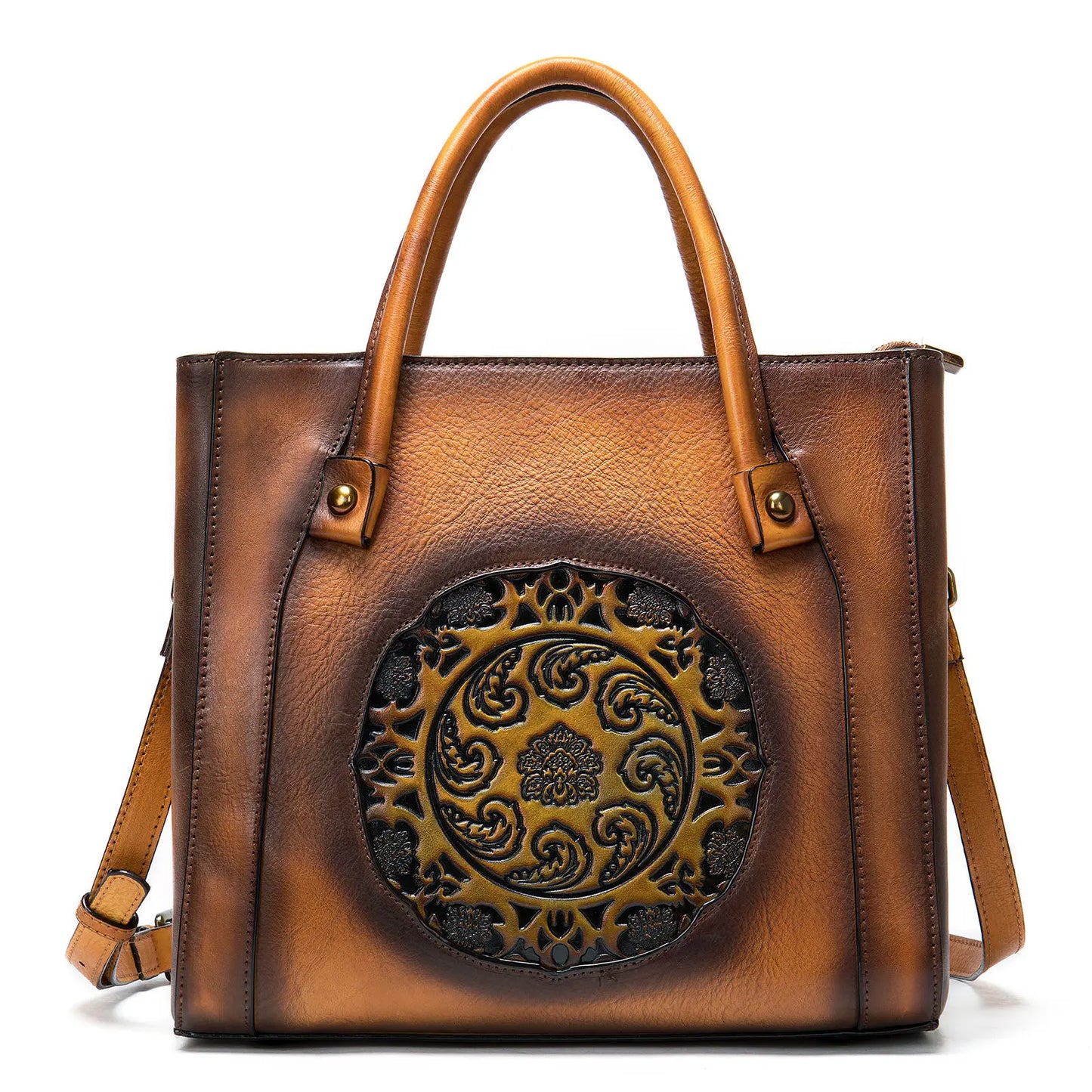 Elegant Vintage Luxury Handbags for Women Genuine Leather