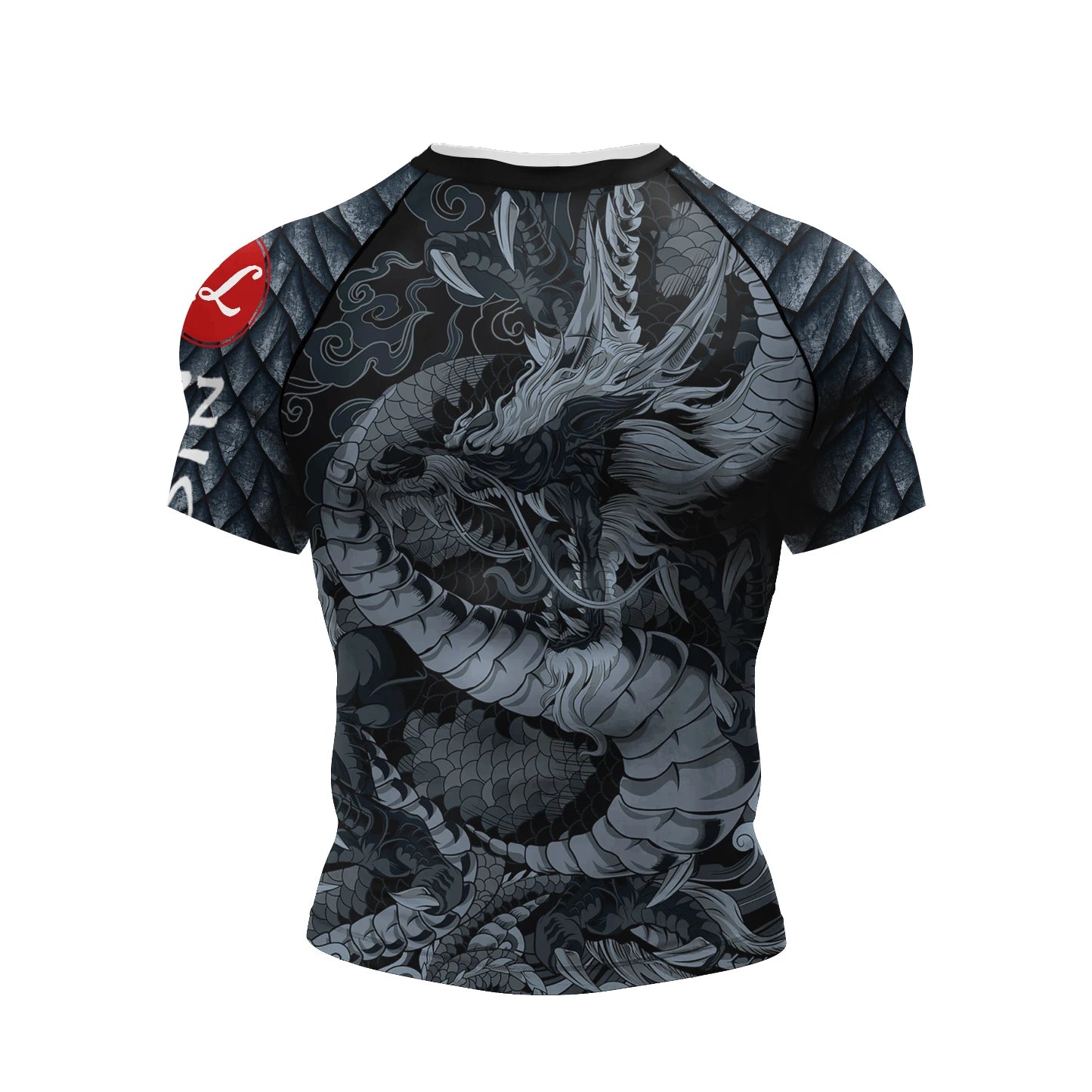 Cody Men Grappling Wear With Print  Jiu Jitsu No Gi Bjj Rashguard Exercise Polyester Sportswear MMA Running Gym Clothes