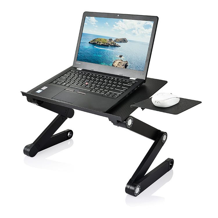 Portable Computers Desk Adjustable Folding Aluminum Laptop Stand